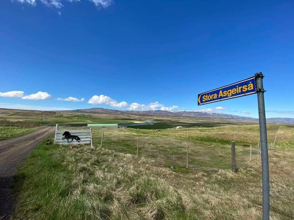 Stora-Asgeirsa Horse Farm Stay Vithigerthi Bagian luar foto
